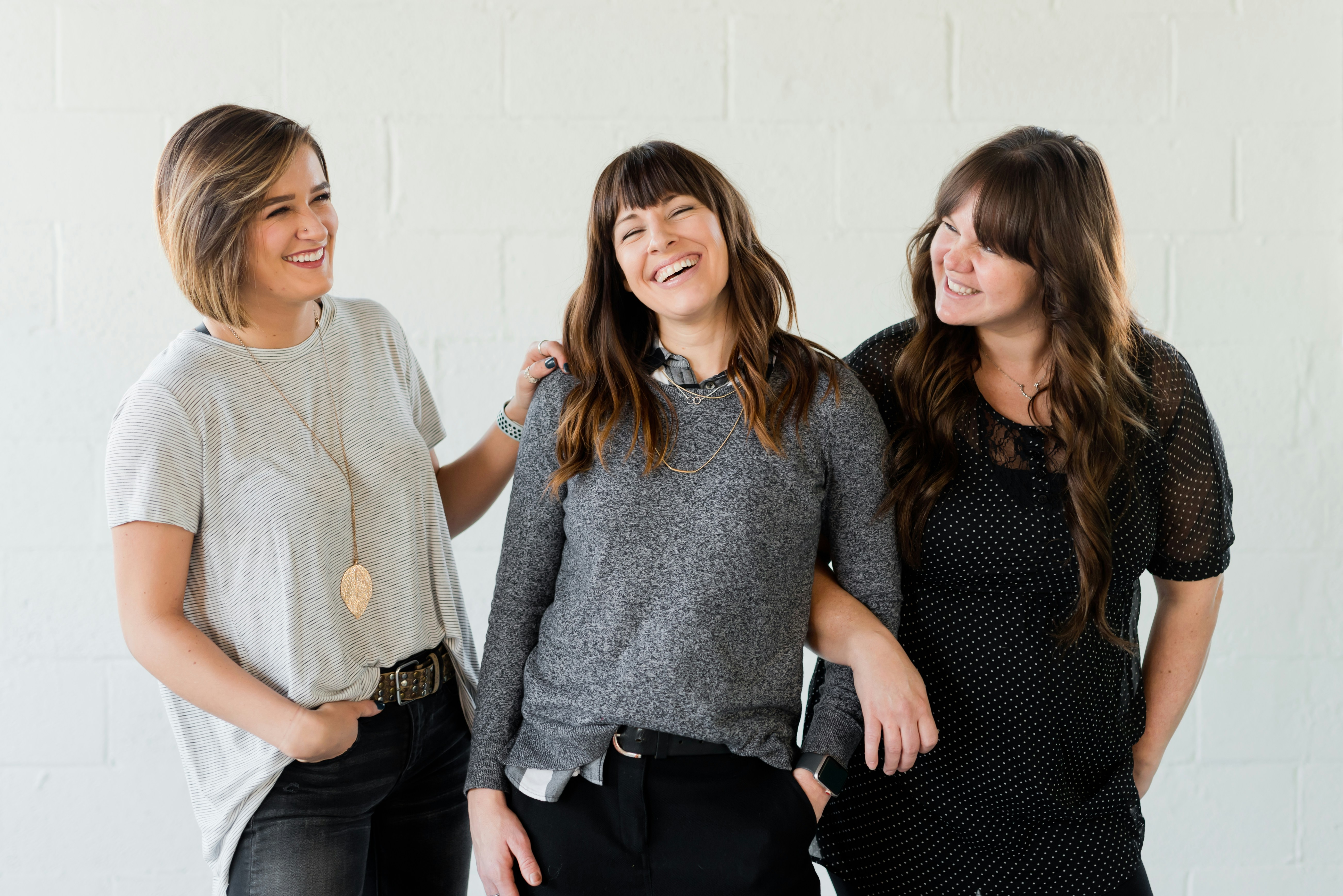 Ladies laughing