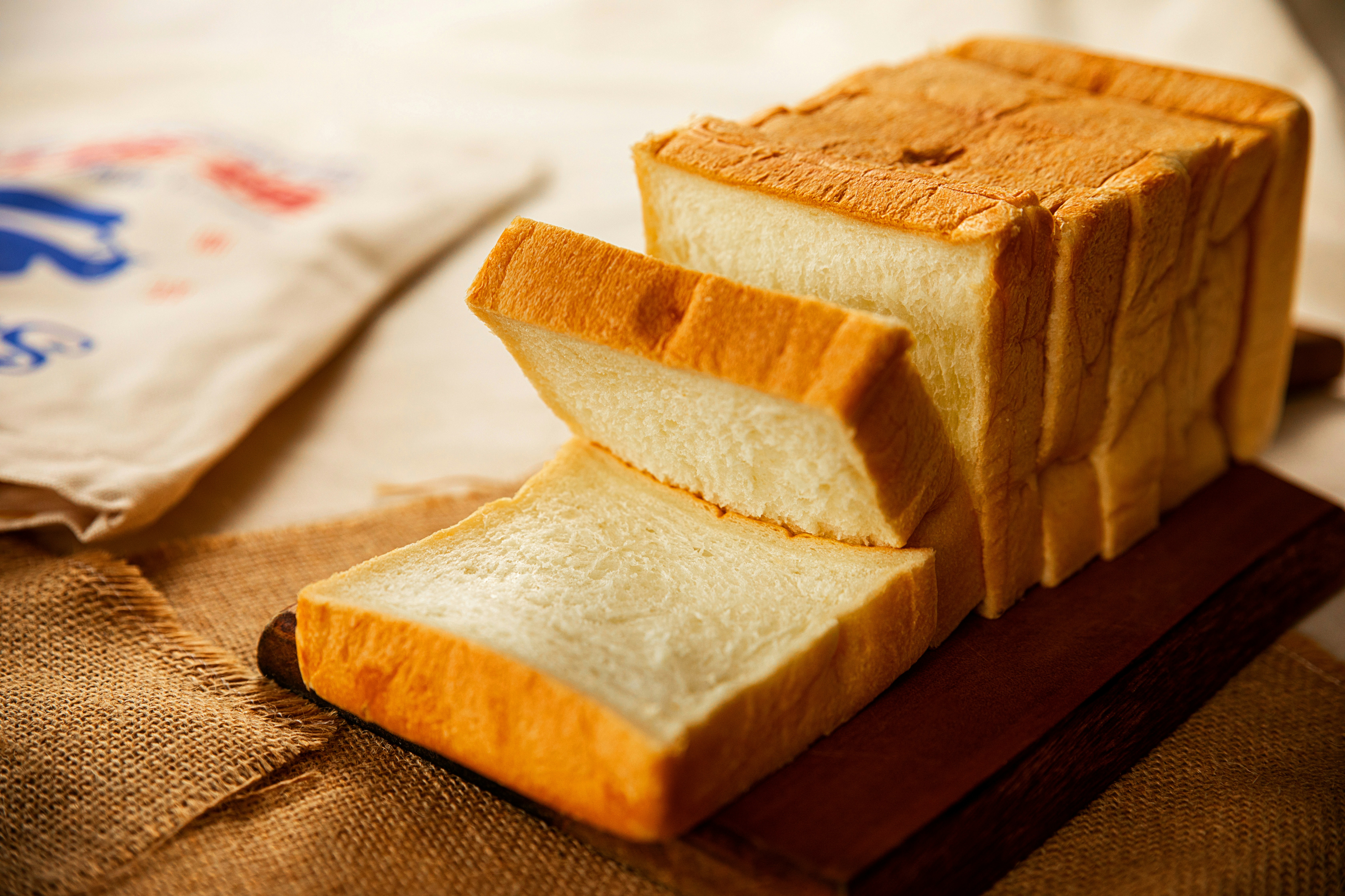 bread on a table